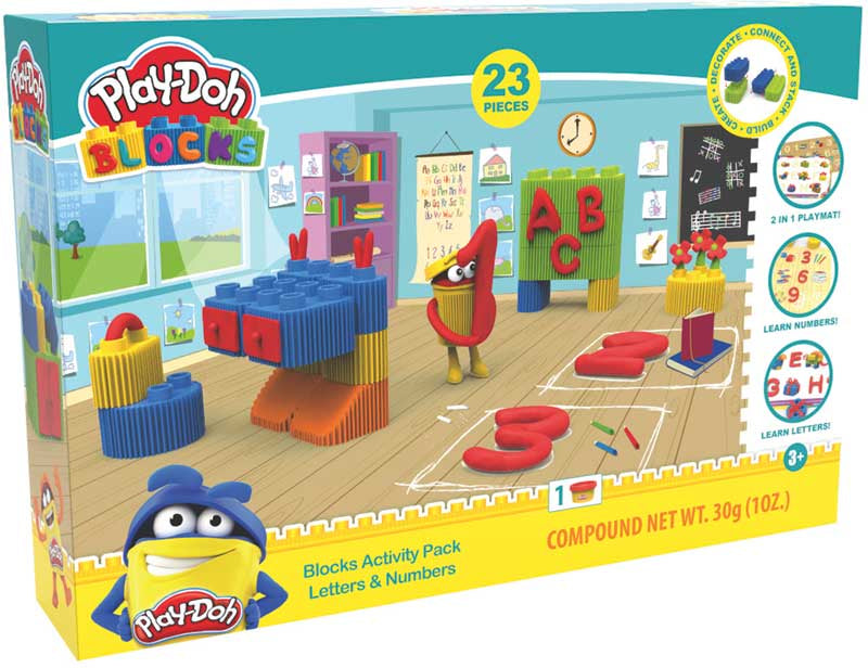 Play-doh Blocks Activity Pack Letters And Numbers