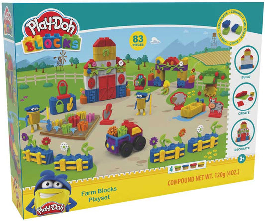 Play-doh Blocks Farm Blocks Playset