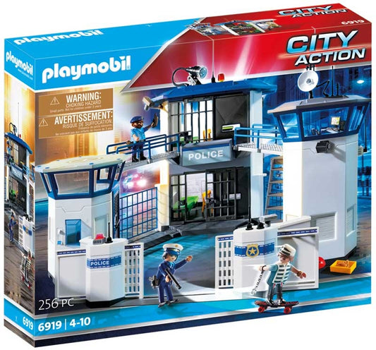 Playmobil City Action Police Headquarters With Prison