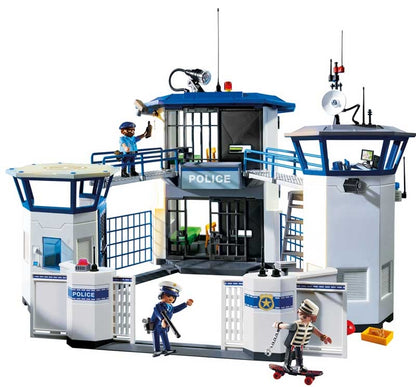 Playmobil City Action Police Headquarters With Prison