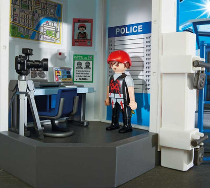 Playmobil City Action Police Headquarters With Prison