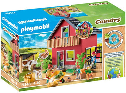 Playmobil Country Farmhouse With Outdoor Area