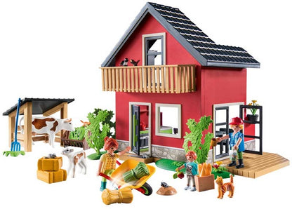 Playmobil Country Farmhouse With Outdoor Area