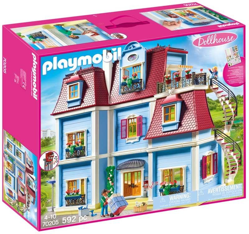 Playmobil Dollhouse - Large Dollhouse With Doorbell