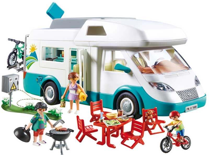 Playmobil Family Fun Camper Van With Furniture