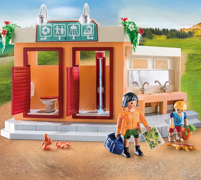 Playmobil Family Fun Caravan With Car