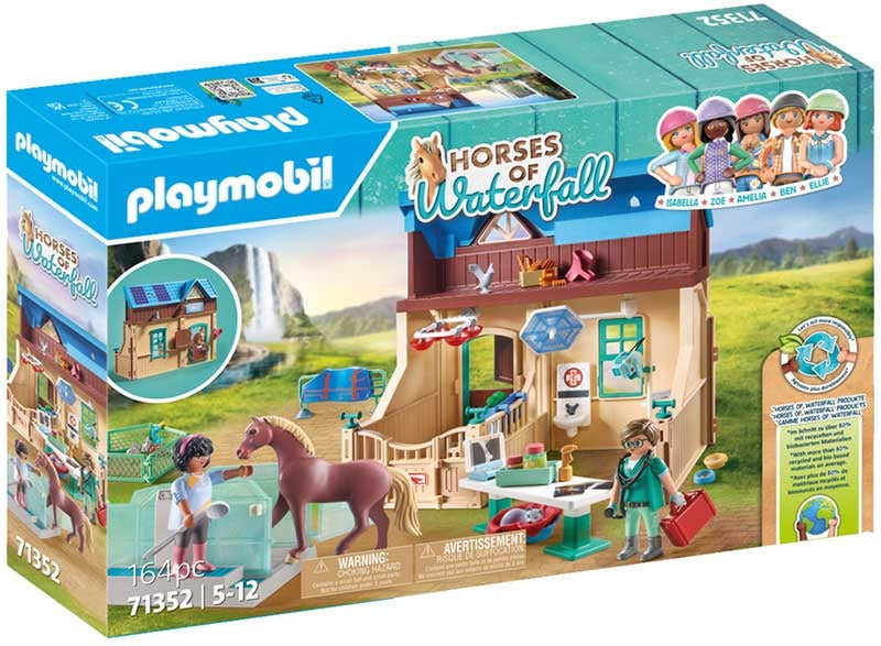 Playmobil Horses Of Waterfall - Riding Therapy And Vet