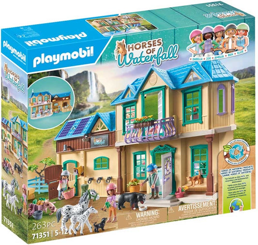 Playmobil Horses Of Waterfall - Waterfall Ranch