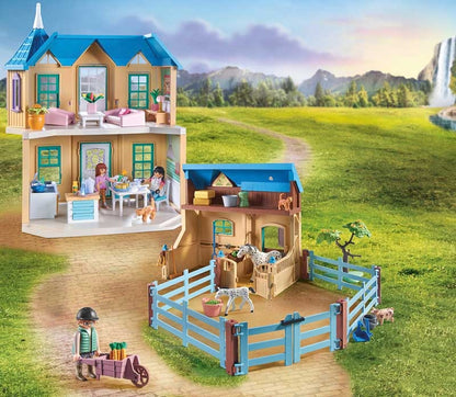 Playmobil Horses Of Waterfall - Waterfall Ranch