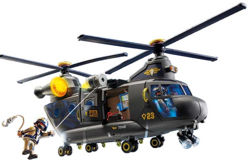 Playmobil Tactical Police Twin-prop Helicopter