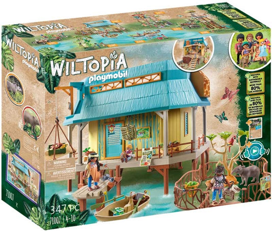 Playmobil Wiltopia Animal Care Station With Light Effects