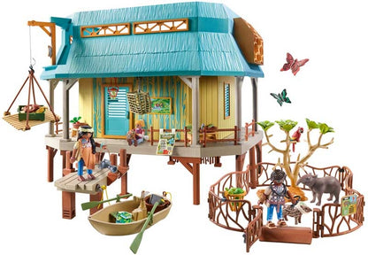 Playmobil Wiltopia Animal Care Station With Light Effects