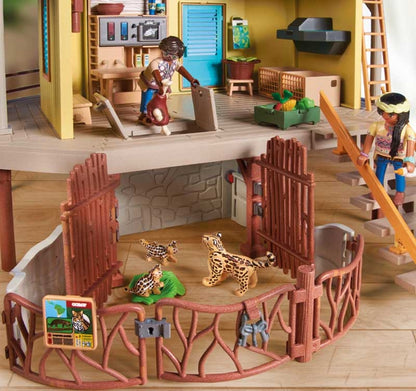 Playmobil Wiltopia Animal Care Station With Light Effects