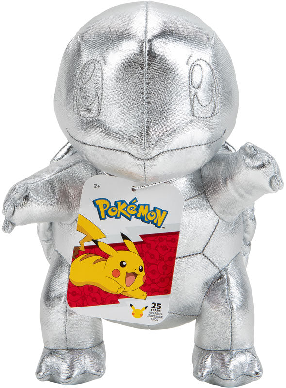 Pokemon 25th Celebration Silver Plush Assorted