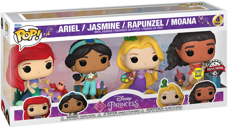 Funko Pop Disney: Ultimate Princess - 4 pack