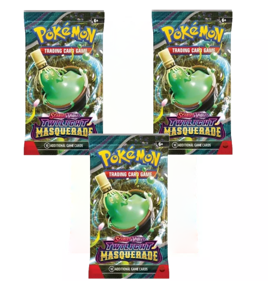 Pokemon Scarlet & Violet 6: Twilight Masquerade Booster