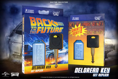 Back To The Future Delorean Key