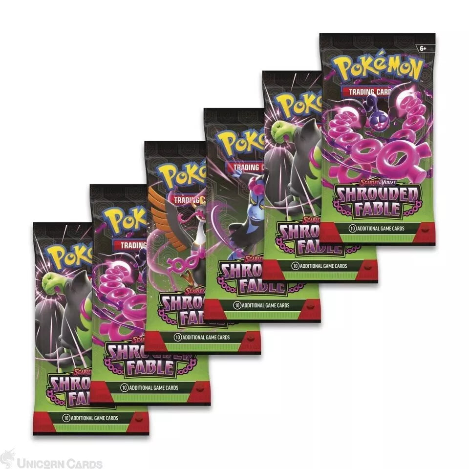 Pokémon TCG: Scarlet & Violet 6.5 Shrouded Fable - Booster Bundle