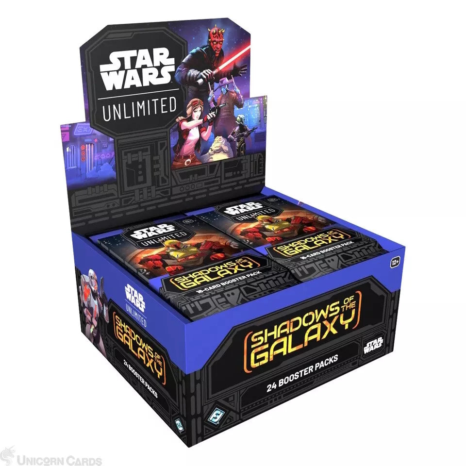 Star Wars: Unlimited - Shadows of the Galaxy Booster Display Box (24 Packs)