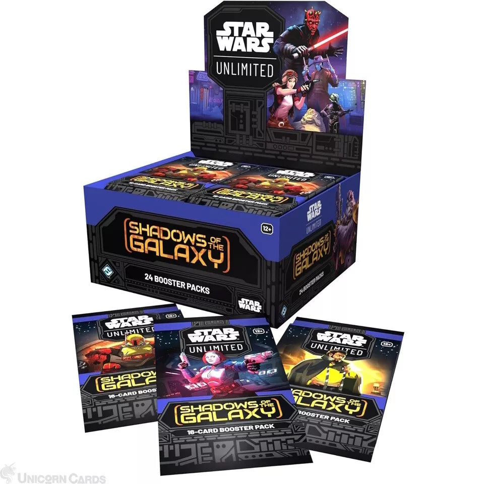 Star Wars: Unlimited - Shadows of the Galaxy Booster Display Box (24 Packs)