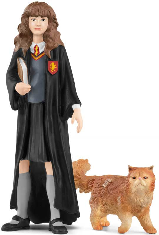 Schleich Hermione Granger and Crookshanks Harry Potter