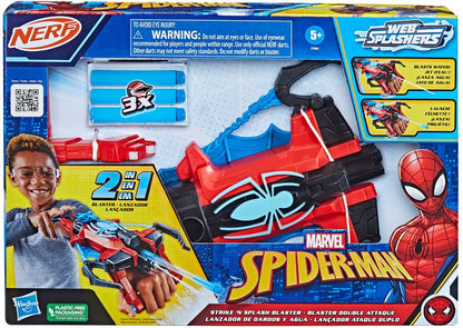 Marvel Spiderman Strike N Splash Blaster