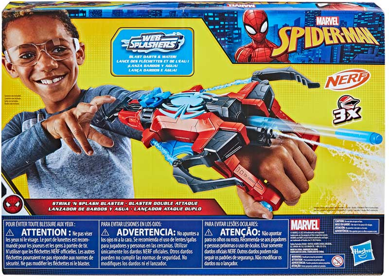 Marvel Spiderman Strike N Splash Blaster