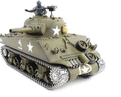 1:16 M4A3 Sherman RC Tank With Smoke & Sound - Metal Upgrade PRO Version