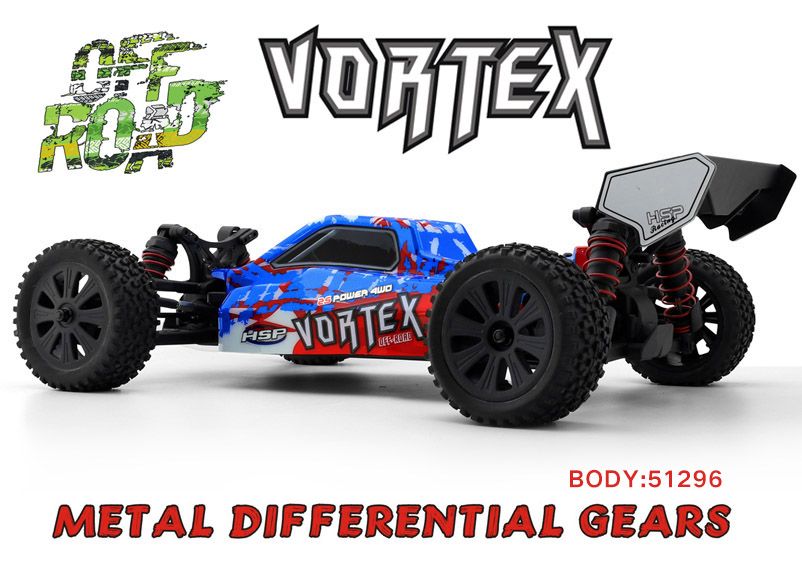 HSP VORTEX electric buggy - upgraded PRO brushless - Blue